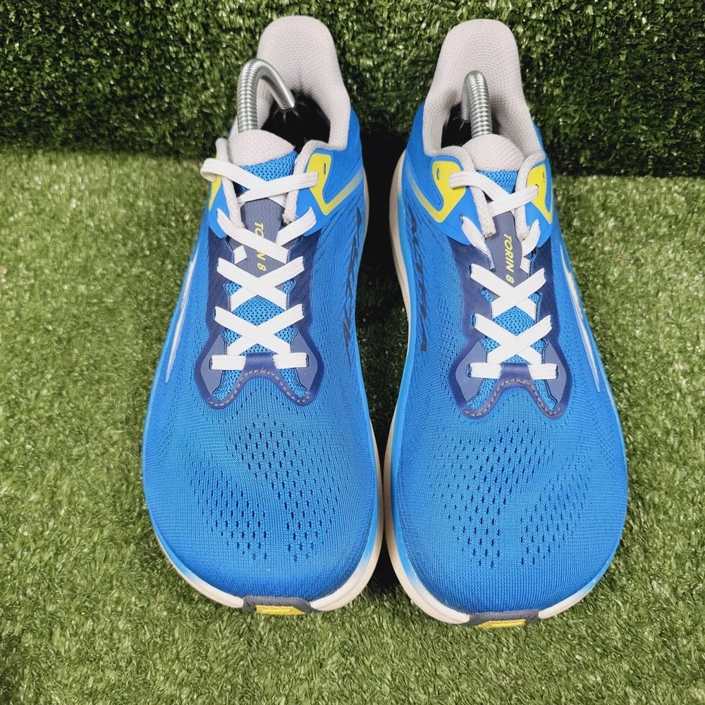 Altra Torin 8 Blue Yellow Athletic Road Running Sneakers Mens Size 8.5 Wide